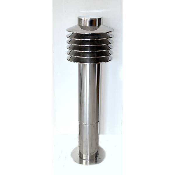 Ansaugs&auml;ule V2A Edelstahl EWT Ansaugturm Wohnrauml&uuml;ftung DN315