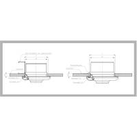 Weitwurfd&uuml;se Luftverteiler schwenkbar NW 315mm