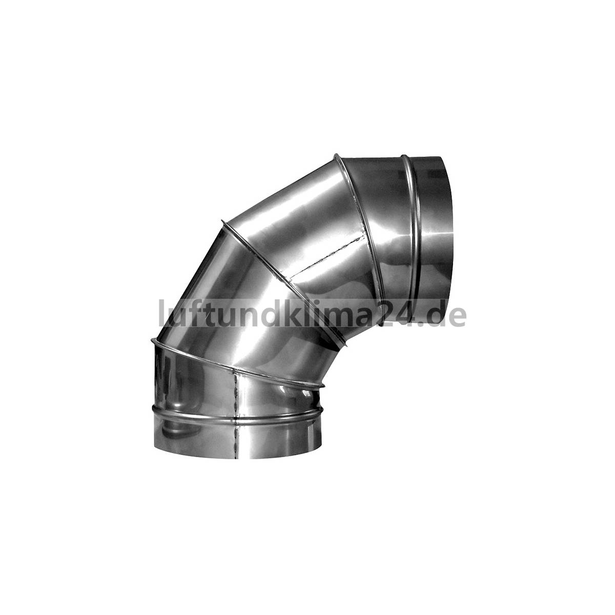 Lüftungsrohr Zuluft Bogen 15° NW 150mm Abluft Formteil 