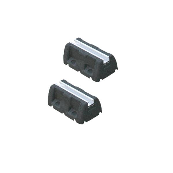 Big Foot Dämpfungssockel (Antivibration), 2-er Set, mit Moosgummidichtung und C-Profil, 250 mm, für Klimaanlagen