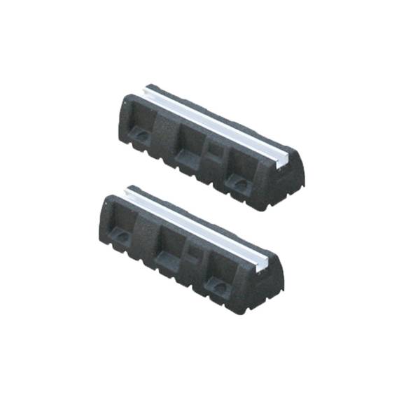 Big Foot Dämpfungssockel (Antivibration), 2-er Set, mit Moosgummidichtung und C-Profil, 400 mm, für Klimaanlagen