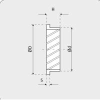 Wetterschutzgitter rund m. Vogelschutzgitter 315mm