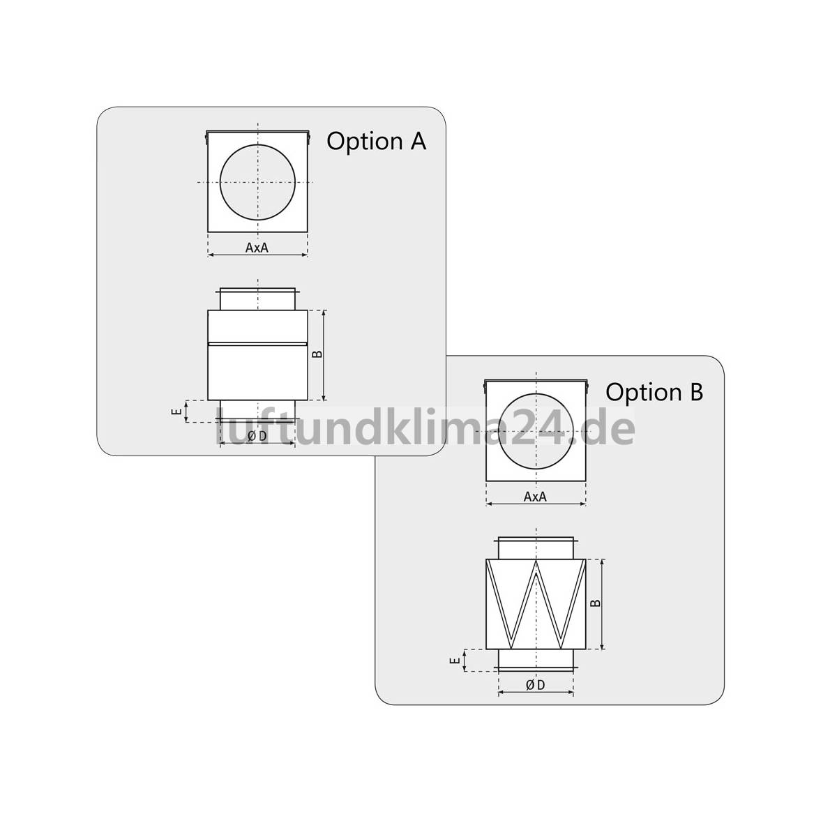 Luftfilterbox NW 315 mit Luftfilter G3