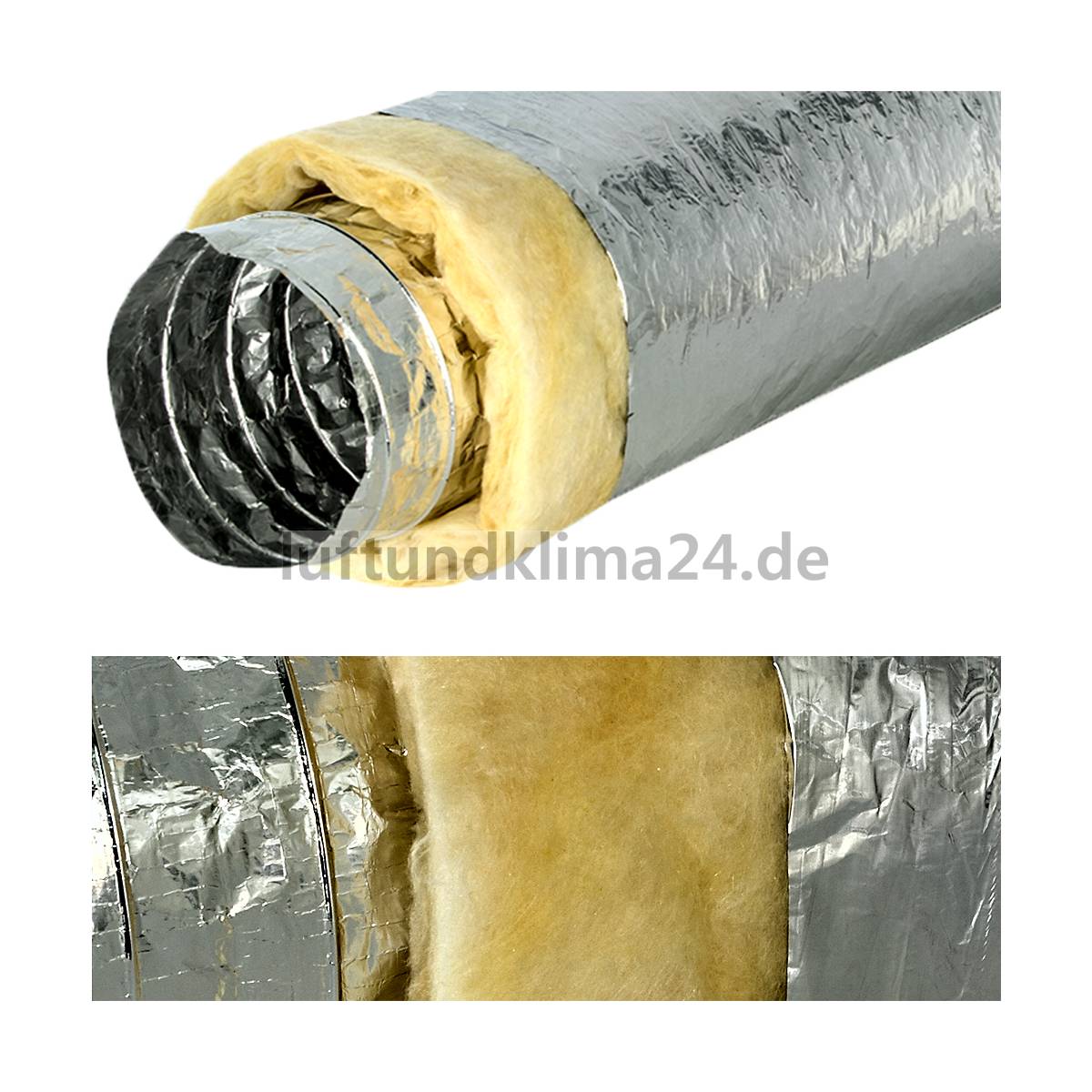 Sonoconnect 250 mm 10 meter Abluftschlauch schallgedämmt Isorohr Sonodec 254mm 