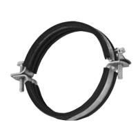 Rohrschellen Befestigungsschellen mit Gummieinlage DN 450mm