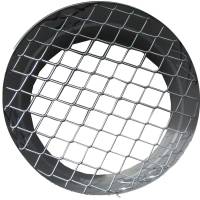 Muffe mit Schutzgitter f&uuml;r Formteile aus verzinktem Stahlblech, &Oslash; 100-315 mm, L&uuml;ftung