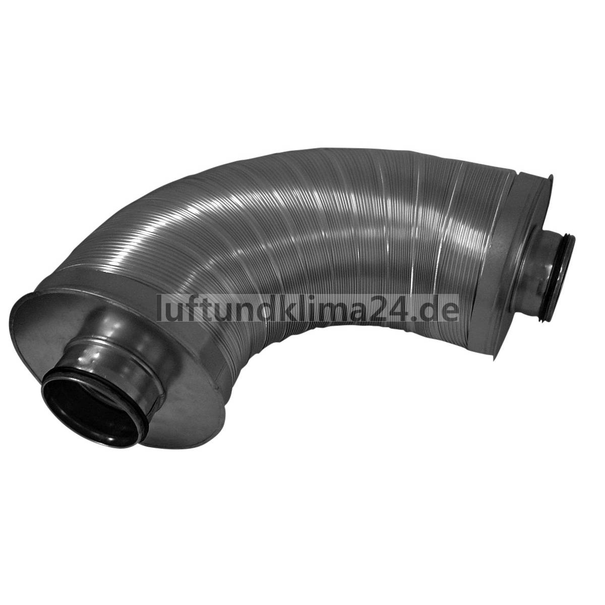 Telefonieschalldämpfer Rohrschalldämpfer 100/150x1000mm 25mm Isolierung flexibel 