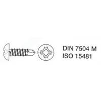 DIN7504 Bohrschraube M VERZ verzinkt Kreuzschlitz Linsenkopf 1000St&uuml;ck verschiedene Gr&ouml;&szlig;en
