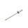 Hochfeste Blindniete GO-INOX A2/A2 - Flachkopf - 4,8x12,9 mm