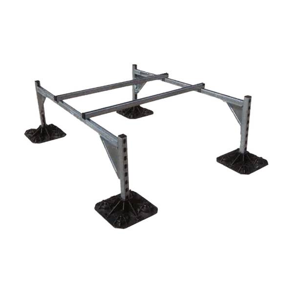 Airconprotect Aufstellsystem 4er Aufstellfuss Stellf&uuml;&szlig;e M10