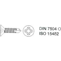 DIN7504 O VERZ Bohrschraube verzinkt verschiedene Gr&ouml;&szlig;en