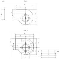 Radialventilator TLZ Radiall&uuml;fter Radialgebl&auml;se L&uuml;fter 180