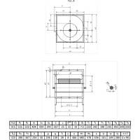 Radialventilator TLZ Radiall&uuml;fter Radialgebl&auml;se L&uuml;fter 315