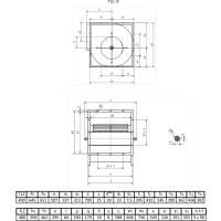 Radialventilator TLZ Radiall&uuml;fter Radialgebl&auml;se L&uuml;fter 400