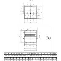 Radialventilator TLZ Radiall&uuml;fter Radialgebl&auml;se L&uuml;fter 630