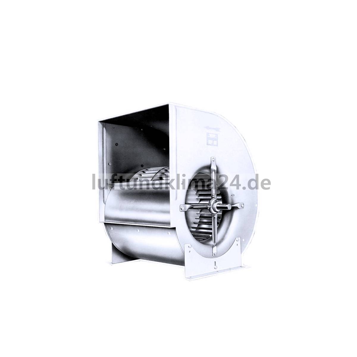 Schneckenlüfter Abluft Abluftventilator 950m3/h Radialer Industrie Ventilator 