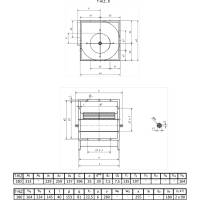 T- HLZ Radialventilator Radiall&uuml;fter Radialgebl&auml;se L&uuml;fter 180