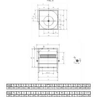 T- HLZ Radialventilator Radiall&uuml;fter Radialgebl&auml;se L&uuml;fter 200