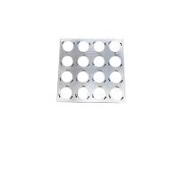 Aufnahmerahmen f&uuml;r 16 Aktivkohlefilter, 610 x 610 x 70 mm