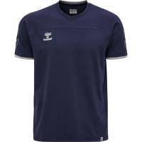 Hummel CIMA Herren atmungsaktives T-Shirt Marine 2XL