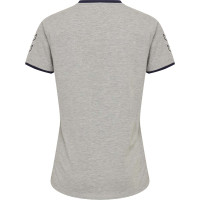 Hummel CIMA Woman T-Shirt Sportshirt Training Fitnessshirt Grey Melange  2XL