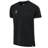 Hummel CIMA Herren T-Shirt hmlcima Sportshirt Black Melange S
