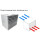 Schalld&auml;mmgeh&auml;use mit horizontaler Ausblasrichtung freistehend SDG10 VH-7 1820 x 1210 x 910mm