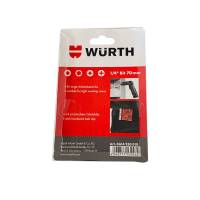 W&uuml;rth 1/4 Zoll Bit Sortiment 10-teilig; Bit Set; 70mm; G&uuml;rtelclip