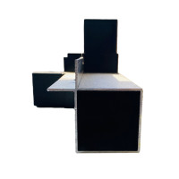 Aluminiumprofil 50x50x2mm Rahmenprofil 50/50 1000mm
