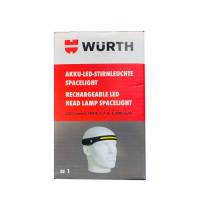 W&uuml;rth Set Akku LED-Stirnleuchte SPACELIGHT, Sensor Funktion 6000K 60/350 lm