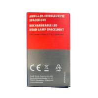 W&uuml;rth Set Akku LED-Stirnleuchte SPACELIGHT, Sensor Funktion 6000K 60/350 lm