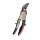 W&uuml;rth Set Blechschere links schneidend L260mm ungezahnter Schnitt + Zollstock