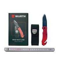 W&uuml;rth Set Klappmesser Rescue Special Edition limitiert Taschenmesser + Zollstock