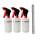 W&uuml;rth Set Spr&uuml;hger&auml;t 3 x 500ml leere, unbef&uuml;llte Spr&uuml;hflasche mit Skalierung + Zollstock