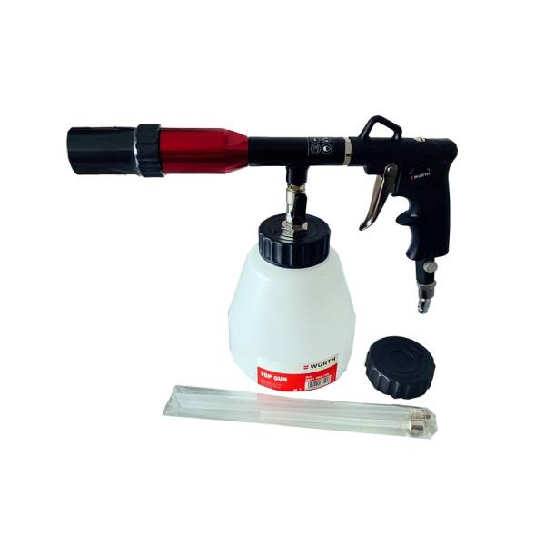 W&uuml;rth Set Druck TOP GUN Reinigungspistole Waschger&auml;t + Zollstock