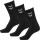 Hummel 3-Pack Basic Socken Schwarz Gr. 41-45