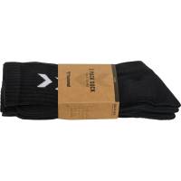 Hummel 3-Pack Basic Socken Schwarz Gr. 36-40