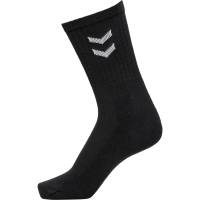 Hummel 3-Pack Basic Socken Schwarz Gr. 36-40