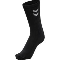 Hummel 3-Pack Basic Socken Schwarz Gr. 36-40