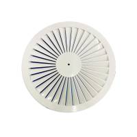 Drallauslass mit feststehenden Lamellen rund Ø 500 ohne Anschlusskasten