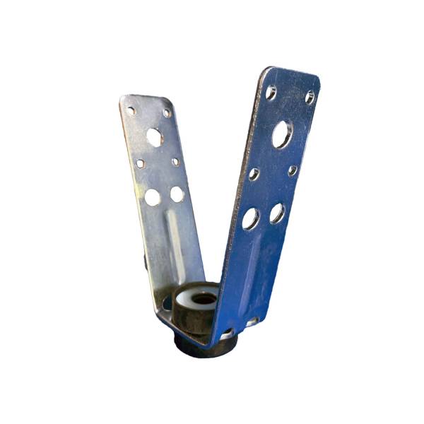 Luftkanalhalter V  f&uuml;r Trapezbleche 1 Stck. V-Form