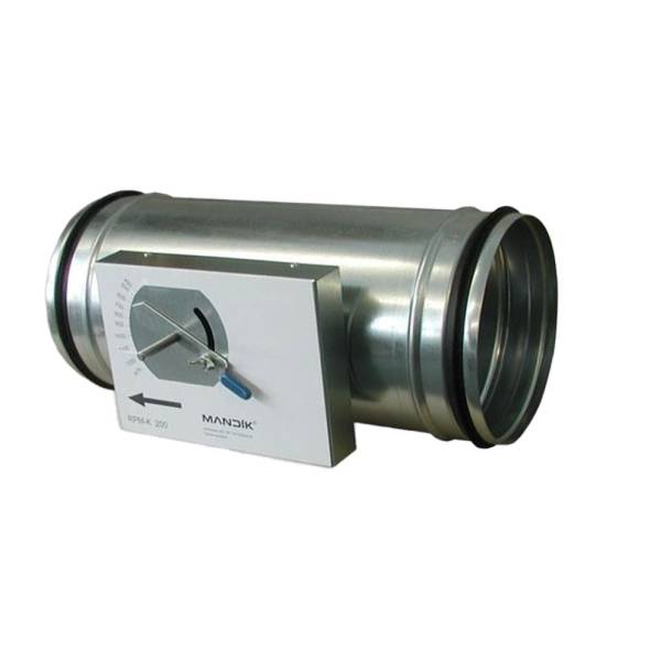 Runder Volumenstromregler für konstante Luftströmung RPM Ø