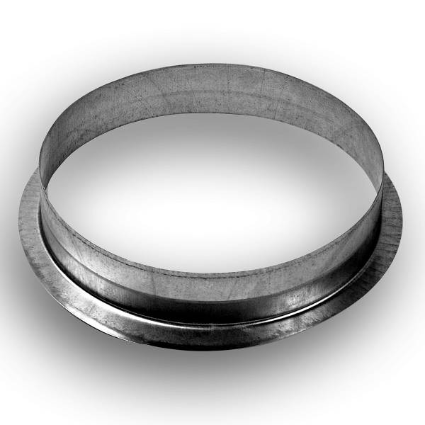 Bundkragen aus verzinktem Stahlblech, ohne Dichtung, Ø 630 mm für Wickelfalzrohr