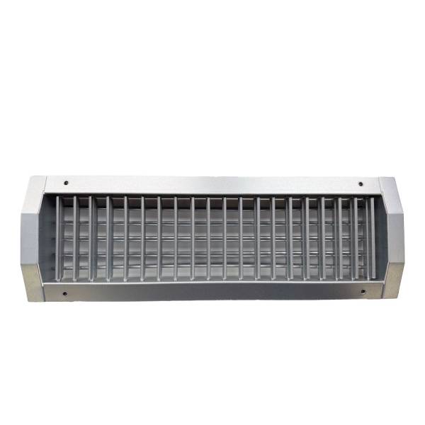 Lüftungsgitter zweireihig für Rohreinbau Wickelfalzrohr Ø 160-900 SGR