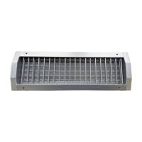 Lüftungsgitter zweireihig 625 x75mm für Rohreinbau Wickelfalzrohr DN 160-900 SGR
