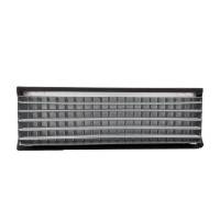 Lüftungsgitter zweireihig 825 x125mm für Rohreinbau Wickelfalzrohr DN 160-900 SGR