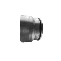 Reduzierung Nippel/ Muffe, stahl verzinkt mit EPDM Lippendichtung 100/140